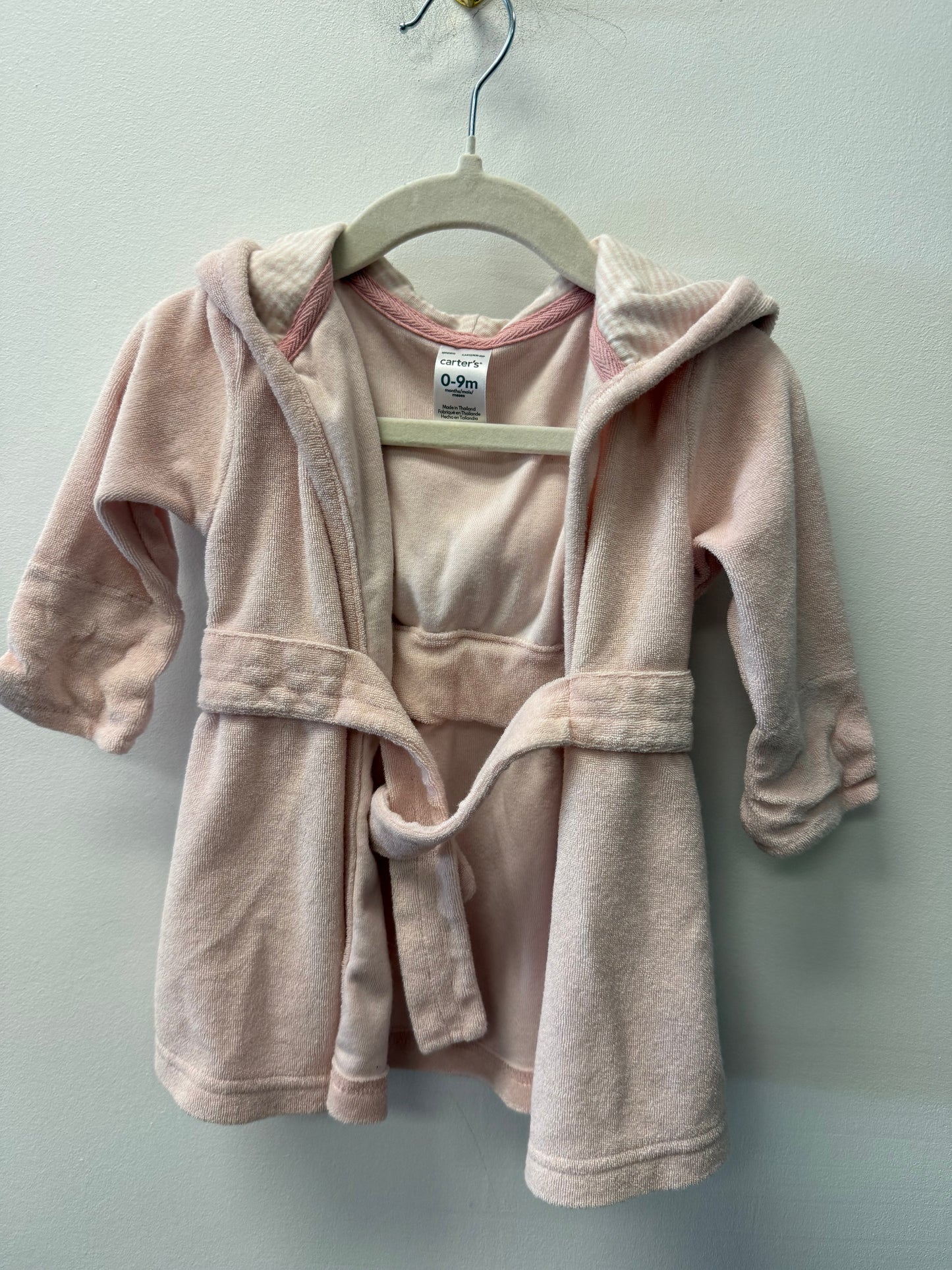 CARTERS PINK ROBE SIZE 0-9M