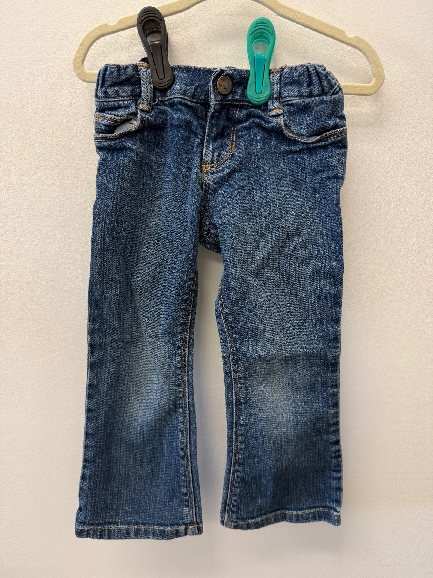 OLD NAVY BOOT CUT JEANS SIZE 3T