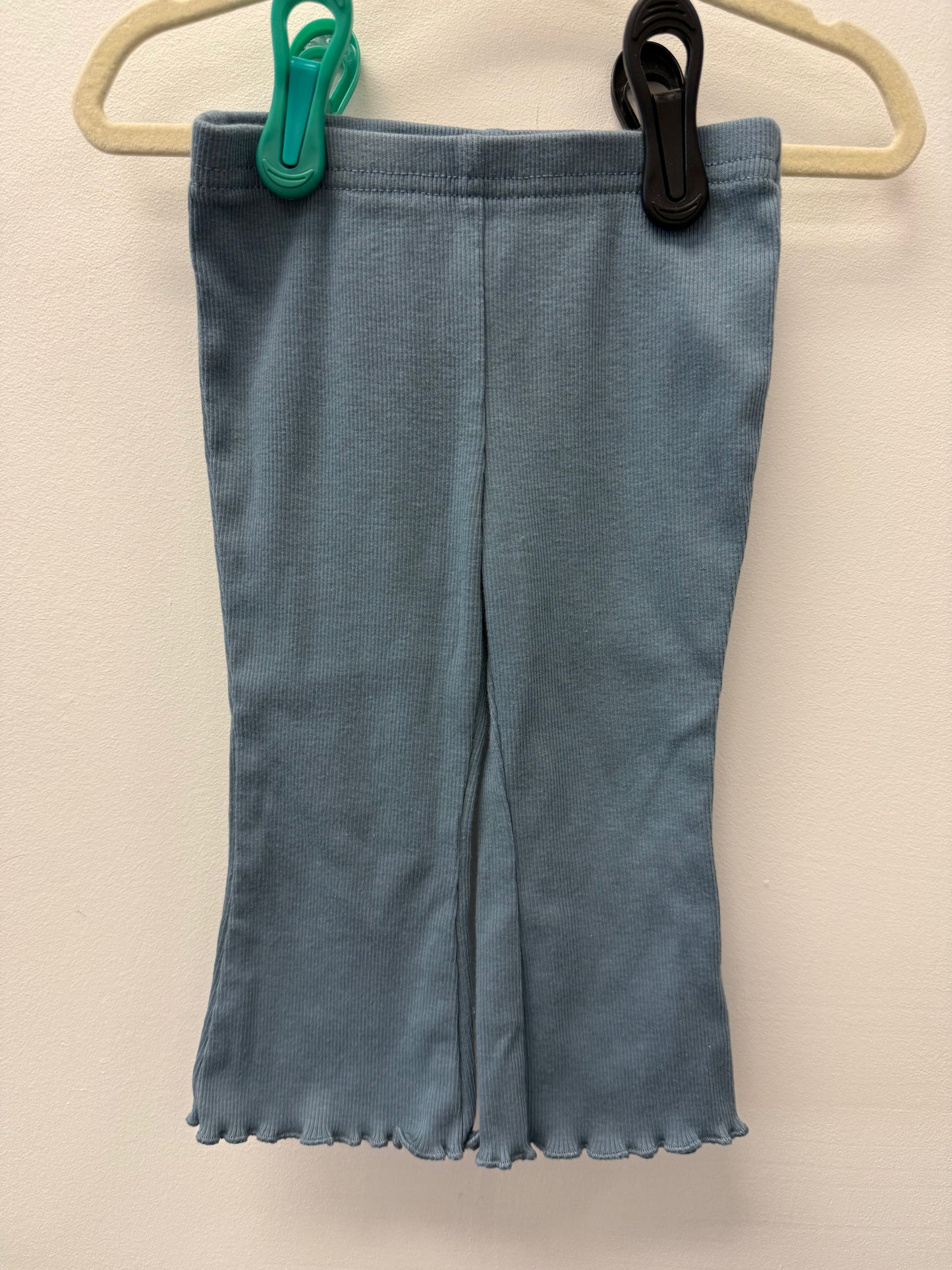 CARTERS BLUE FLARE PANTS SIZE 12M