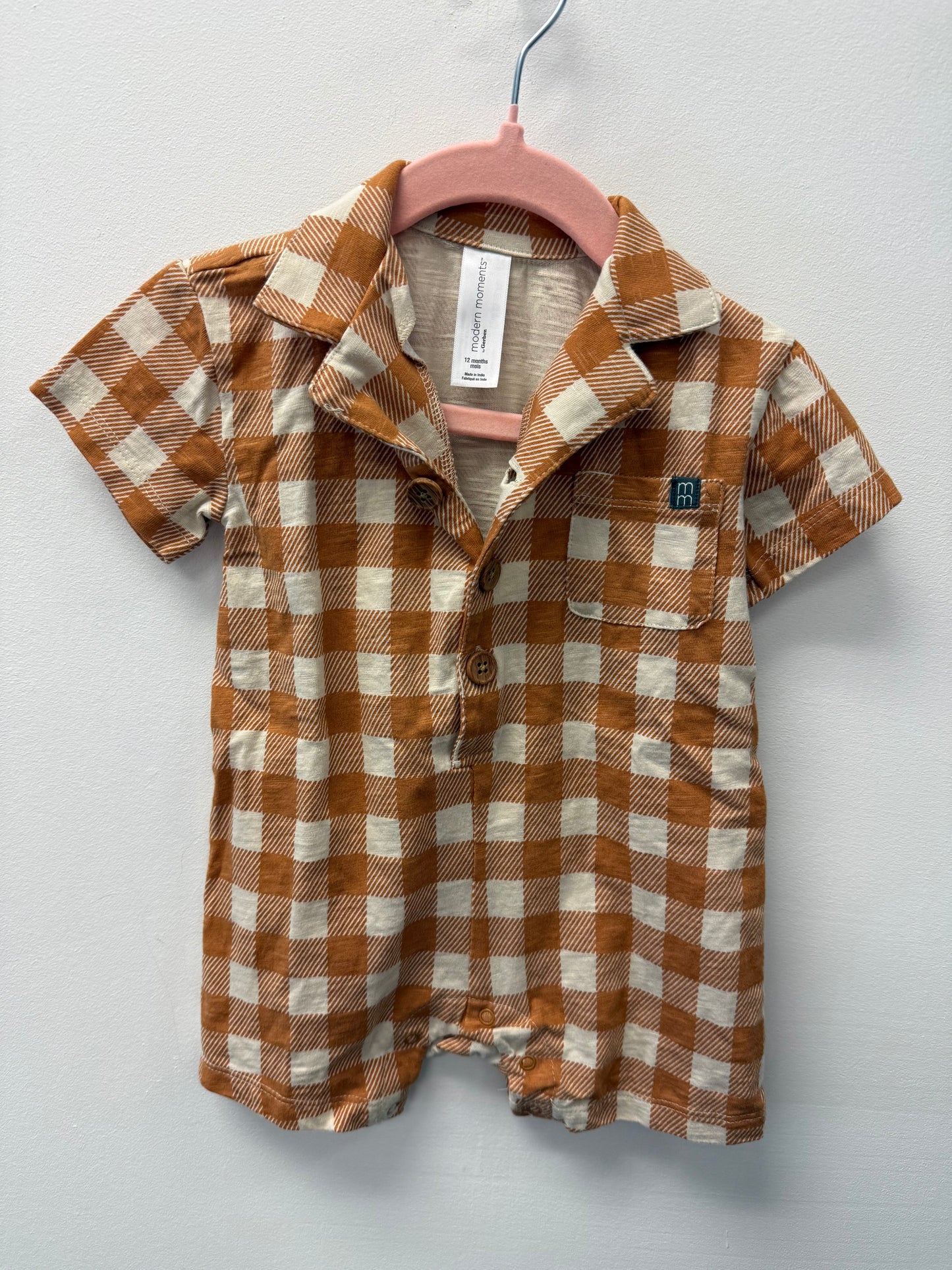 MODERN MOMENTS ROMPER SIZE 12M