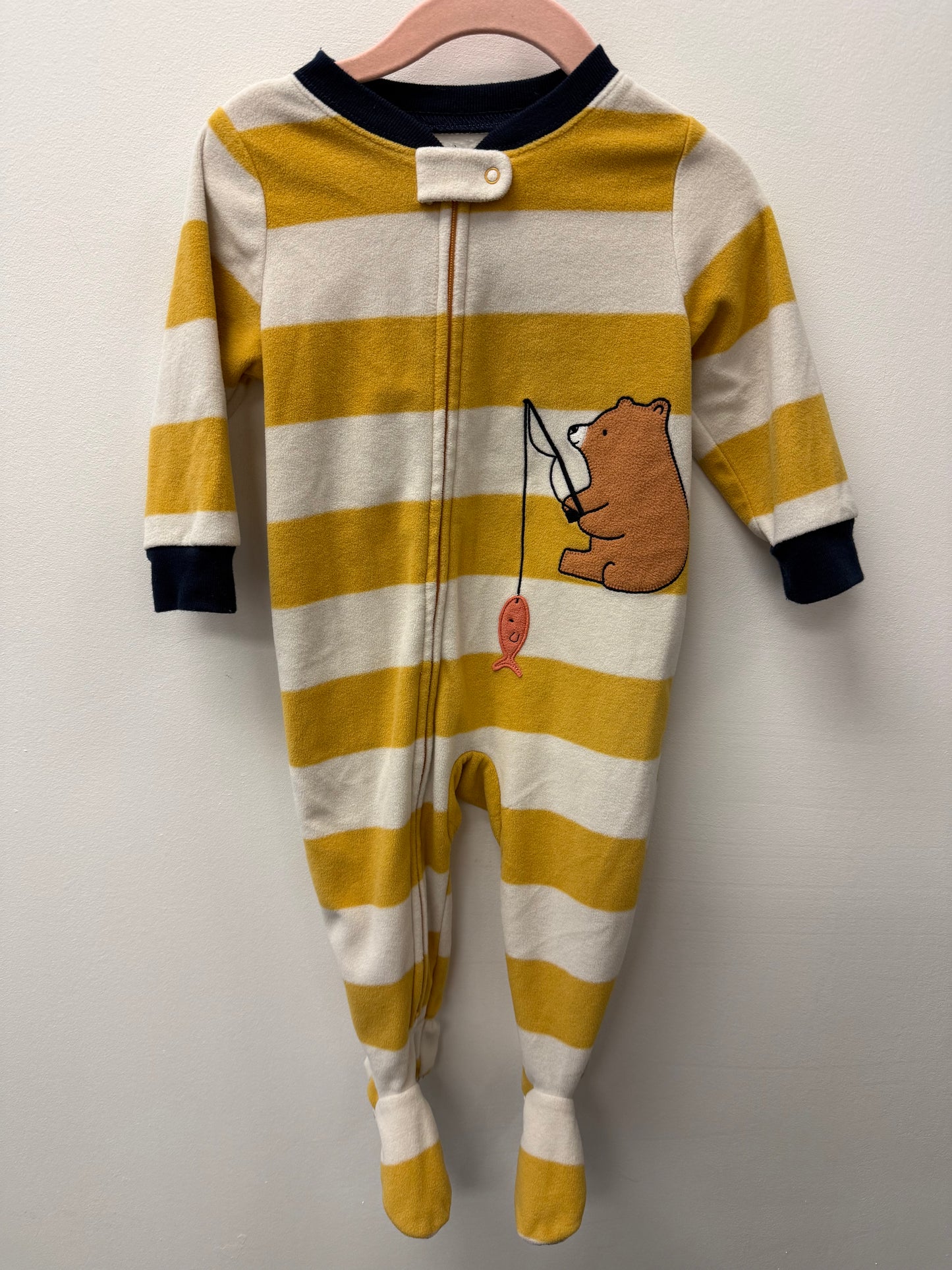CARTERS FLEECE FISHING SLEEPER SIZE 12M
