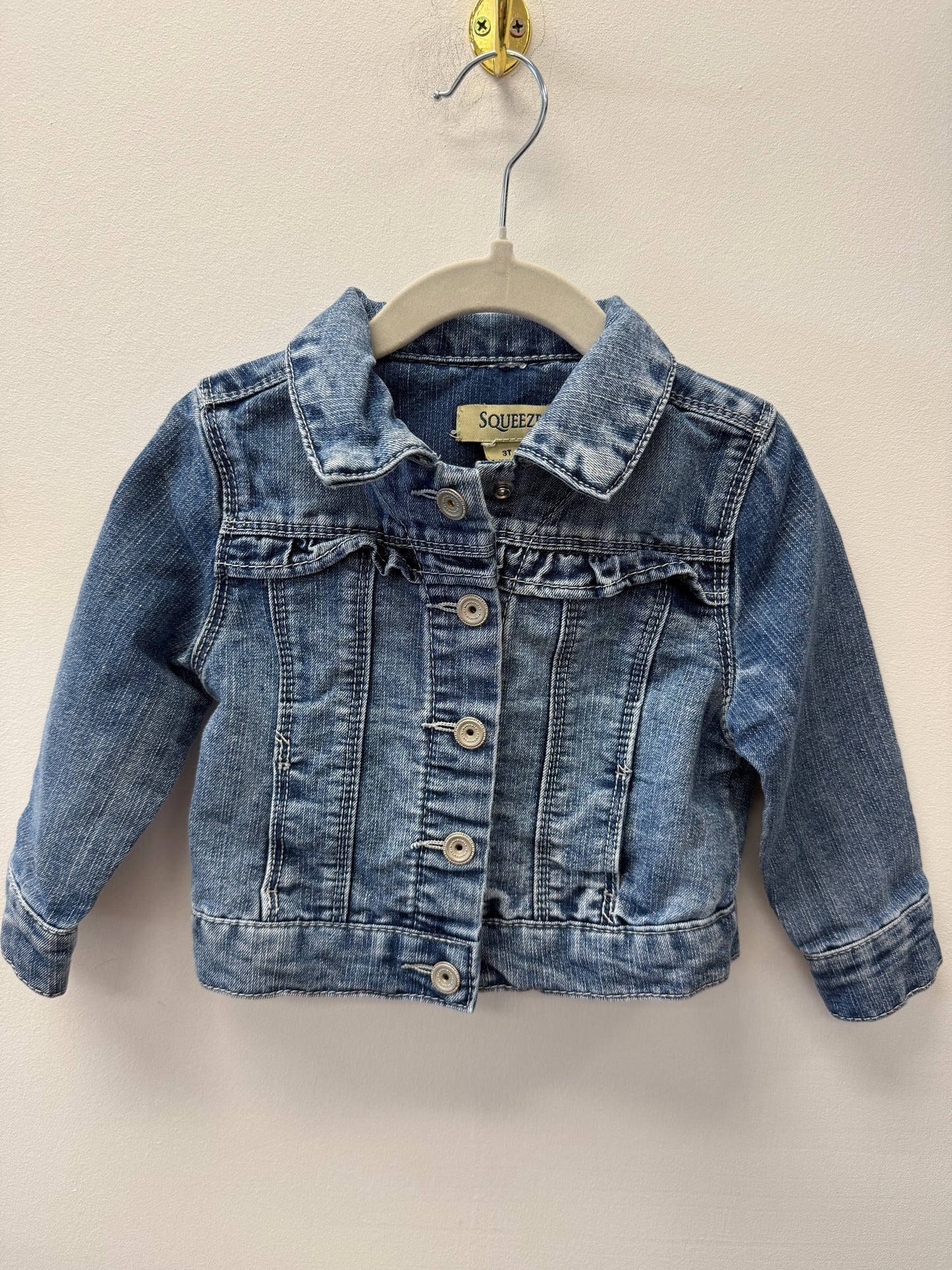 SQUEEZE DENIM JACKET SIZE 3T