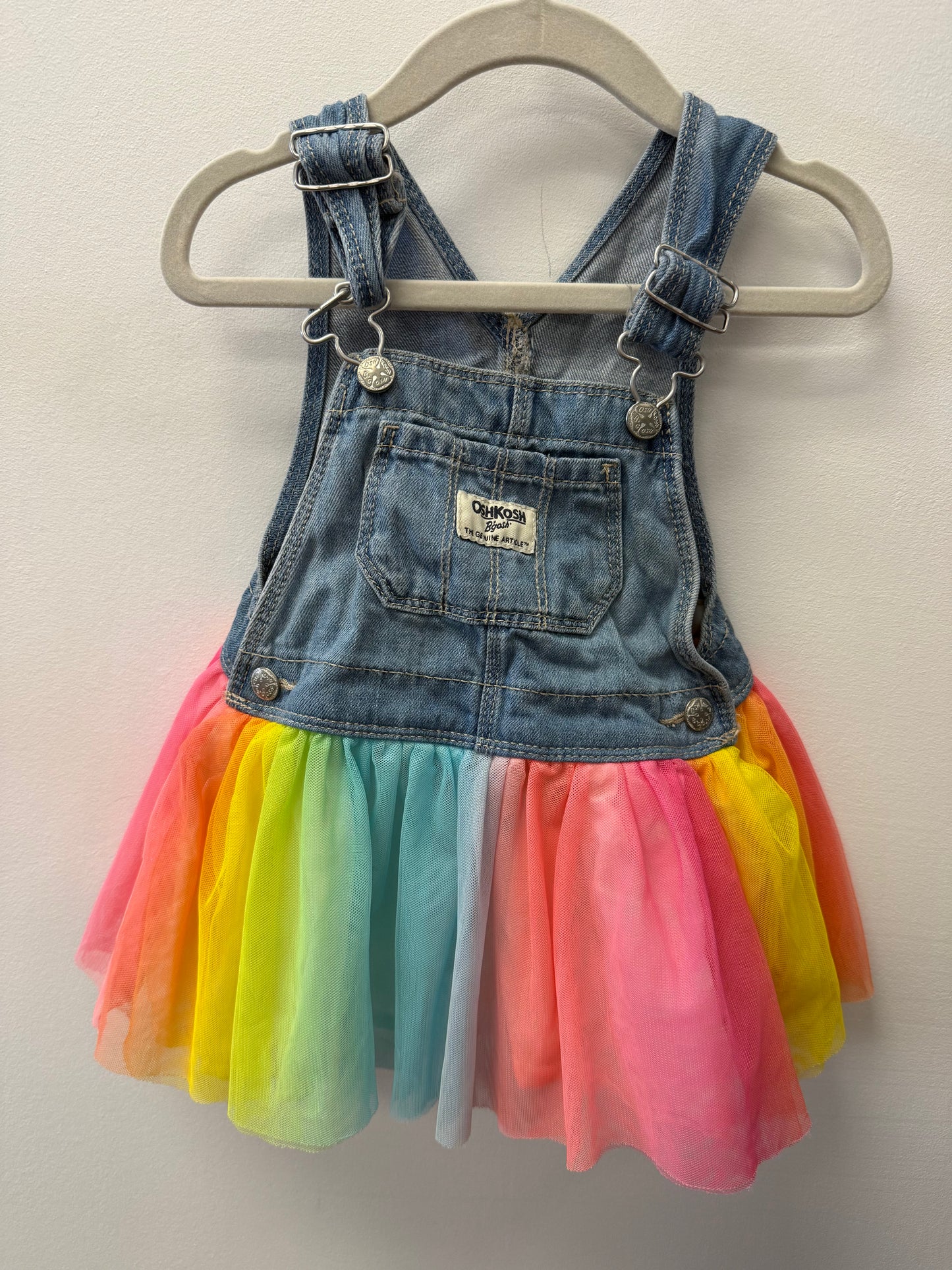 OSHKOSH COLORFUL SKIRTALL SIZE 18M