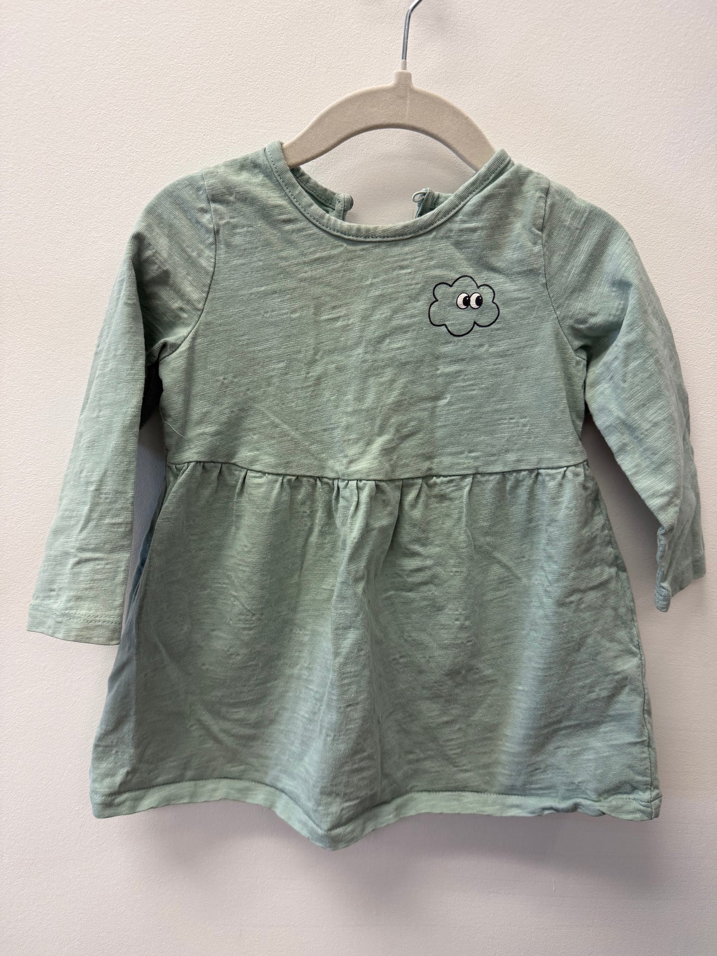 LINDEX BABY CLOUD DRESS SIZE 12-18M