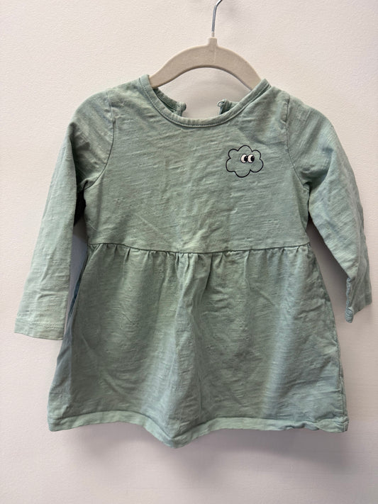 LINDEX BABY CLOUD DRESS SIZE 12-18M