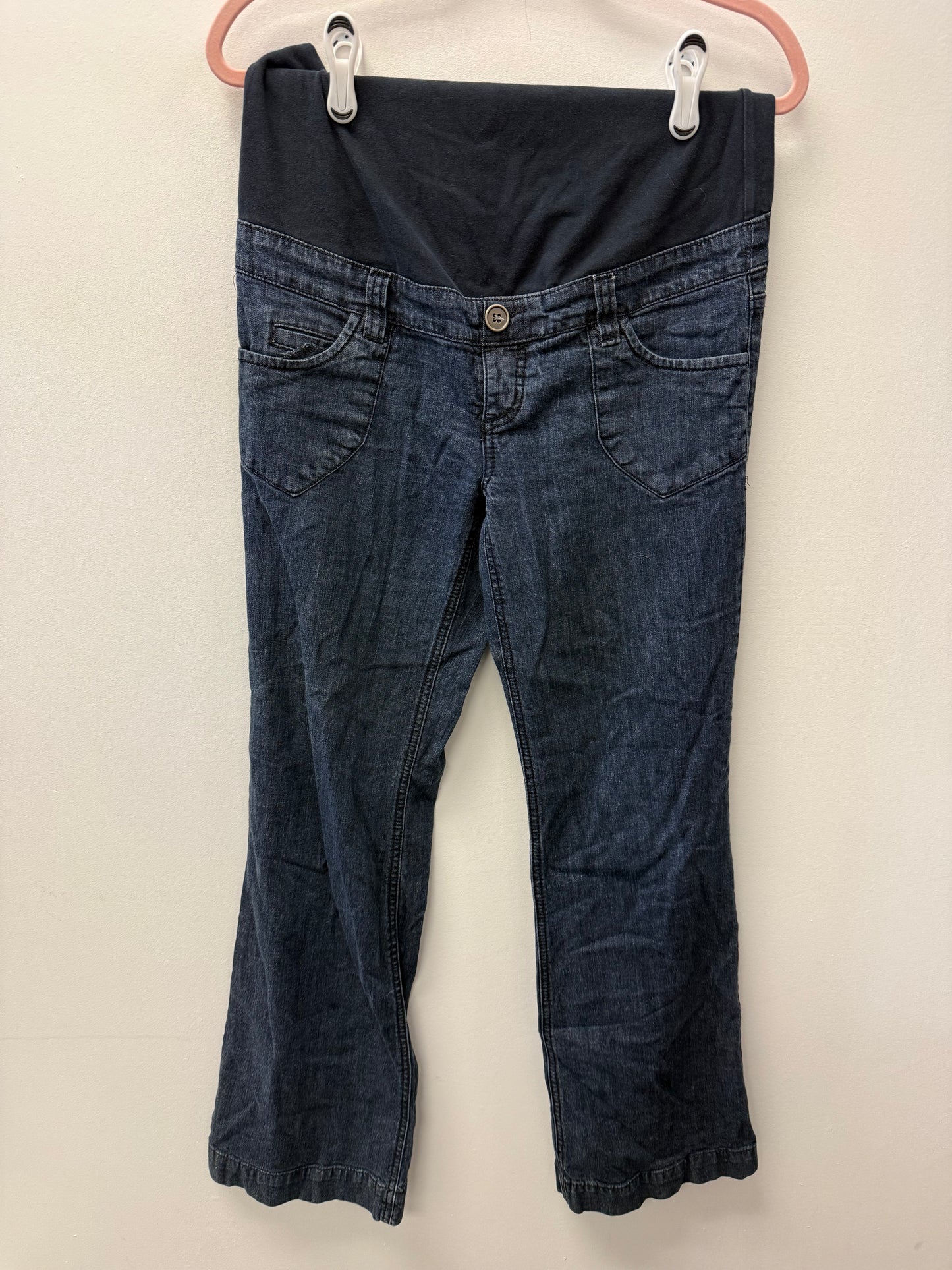 THYME MATERNITY WIDE LEGGED JEANS SIZE SMALL