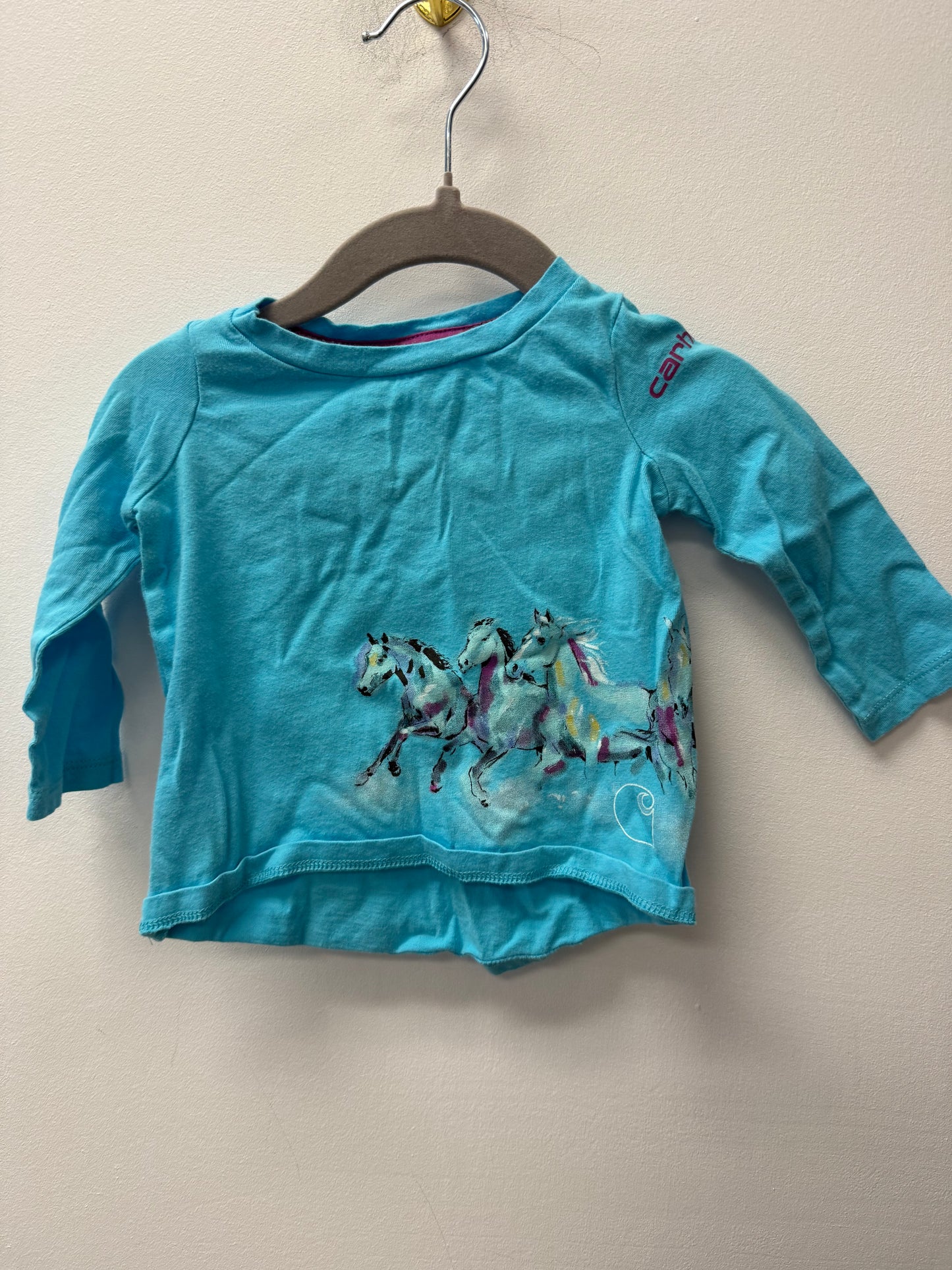 CARHARTT HORSE SHIRT SIZE 6M
