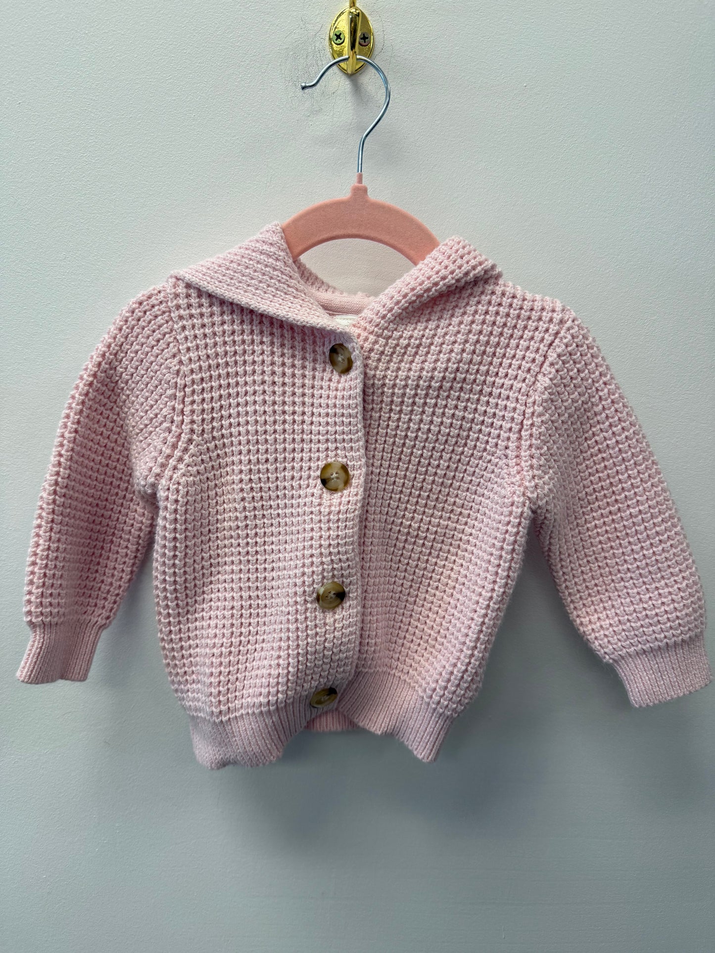 ROCOCO PINK KNIT SWEATER SIZE 12M