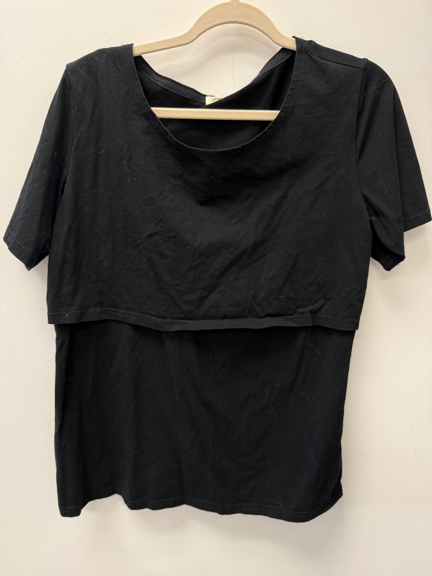 BEARSLAND BLACK NURSING SHIRT SIZE XL