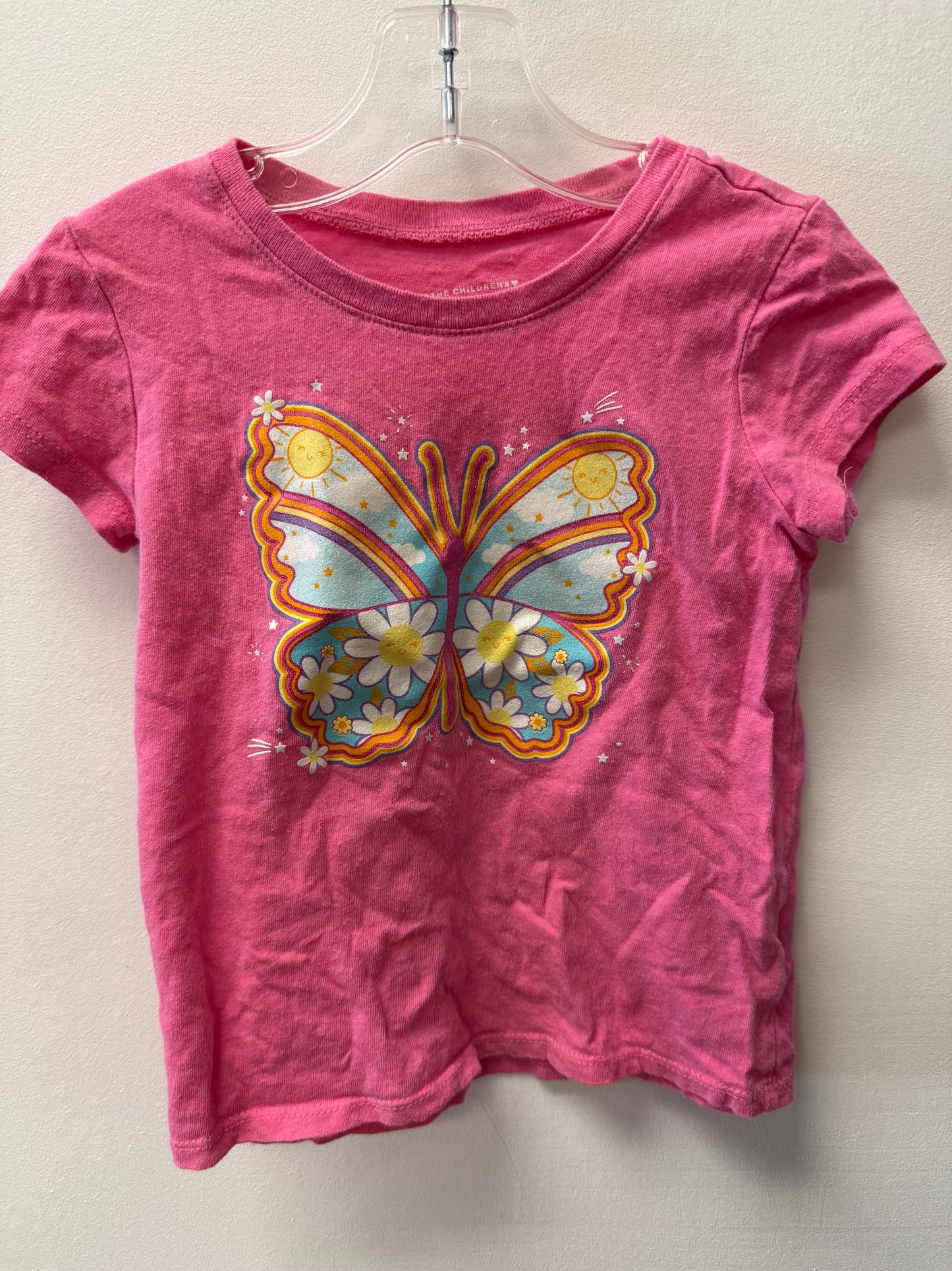CHILDRENS PLACE BUTTERFLY SHIRT SIZE 4T