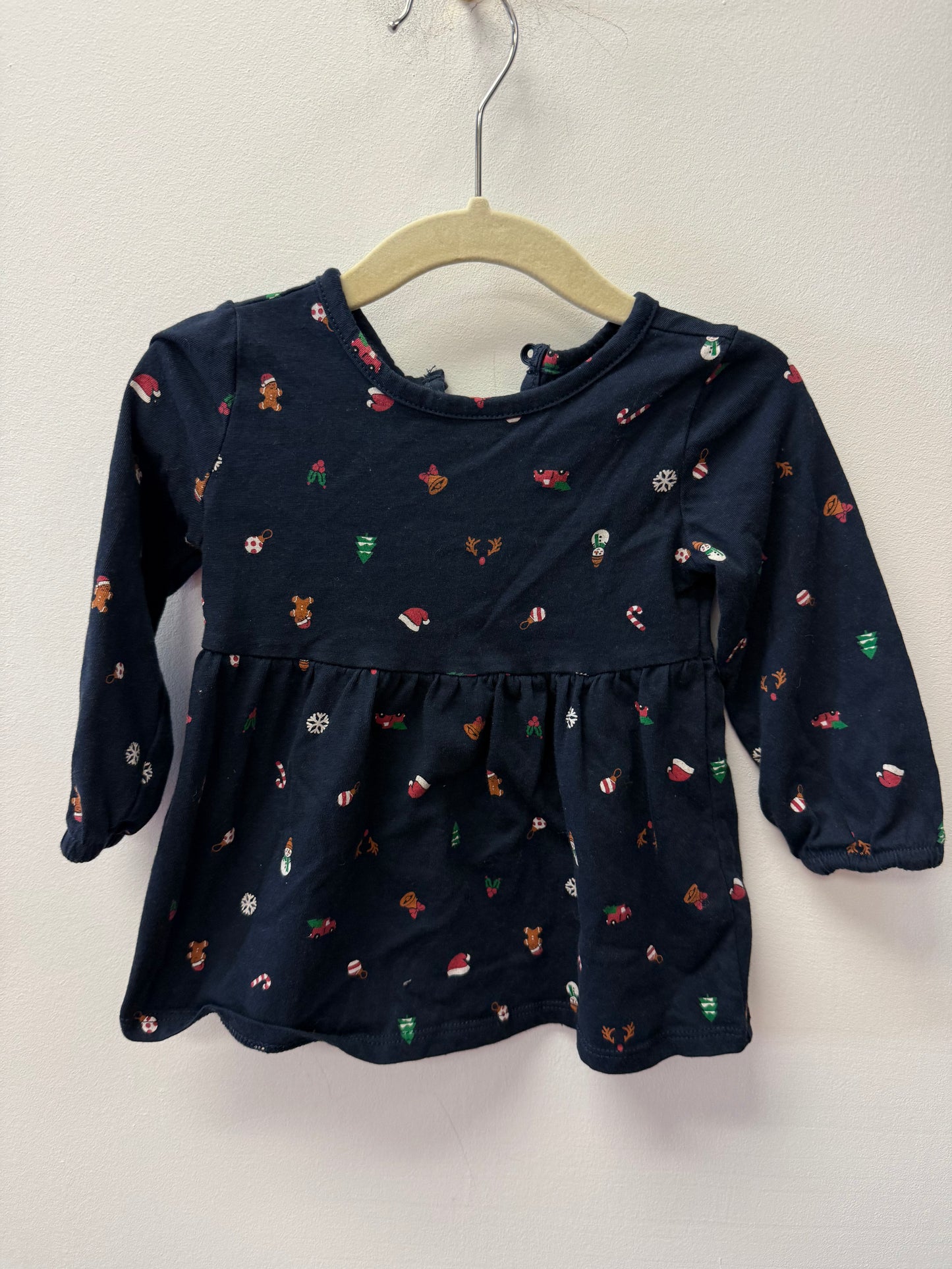 GEORGE CHRISTMAS TOP SIZE 12-18M