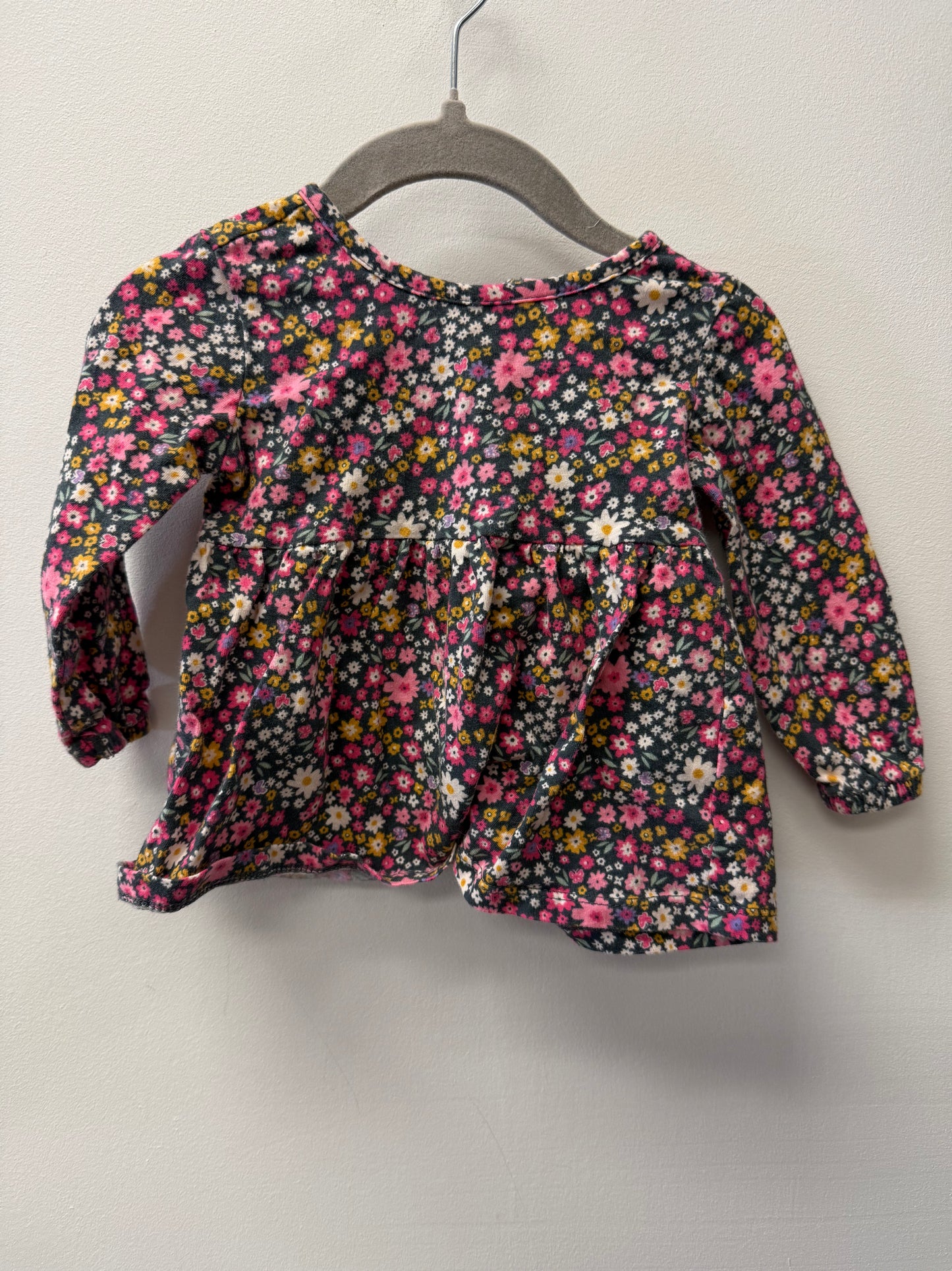 GEORGE FLORAL LONG SLEEVE SIZE 6-12M