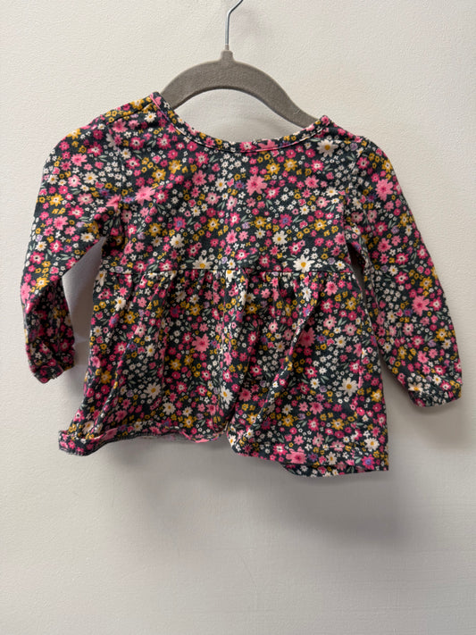GEORGE FLORAL LONG SLEEVE SIZE 6-12M