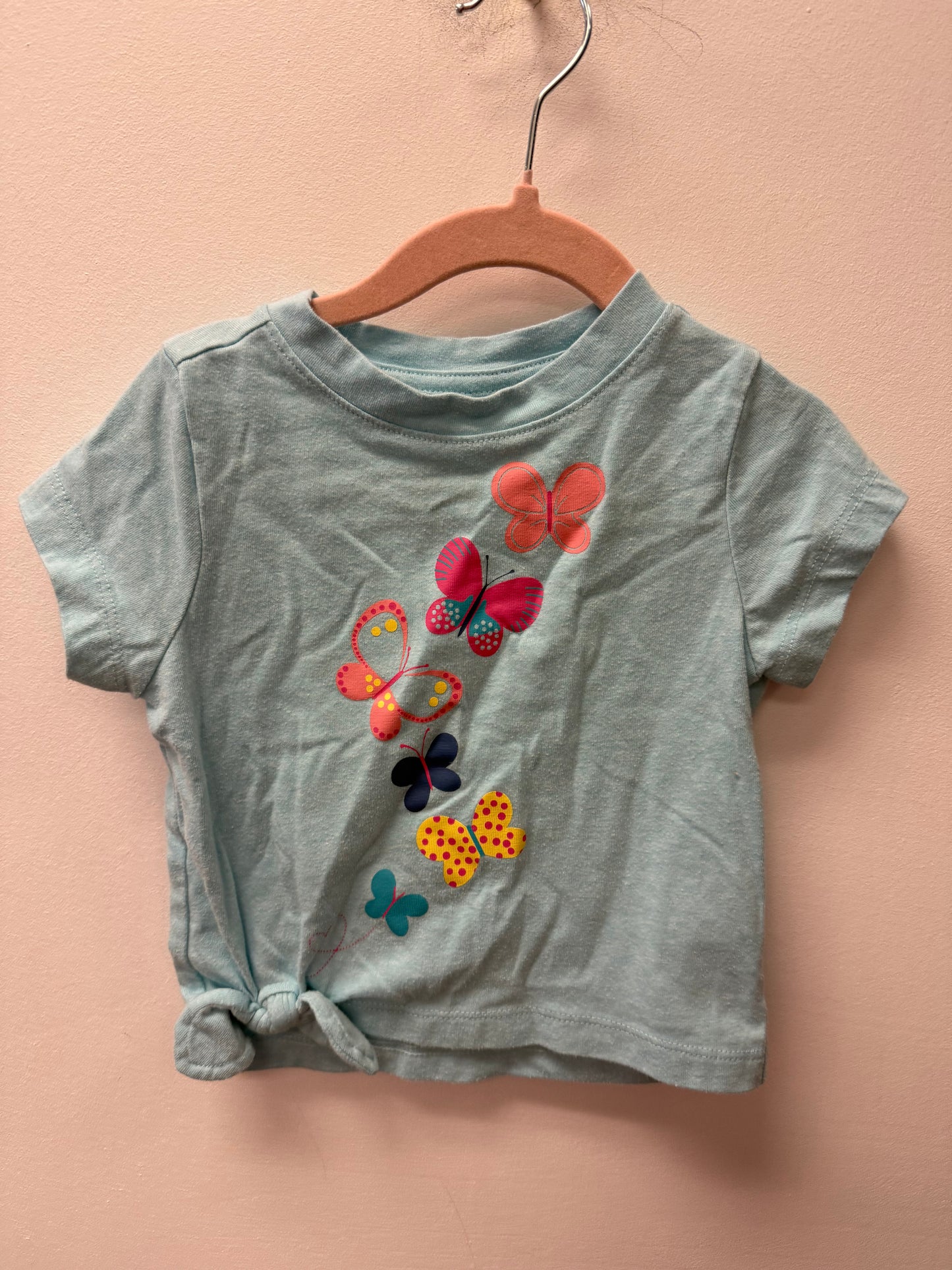 ANDY & EVAN BUTTERFLY SHIRT SIZE 3T