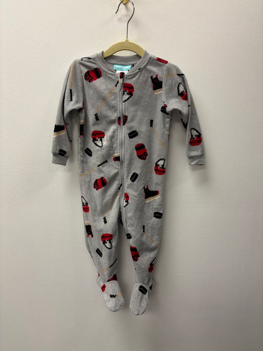 PEKKLE FLEECE 2 PIECE SLEEPER SET SIZE 12M