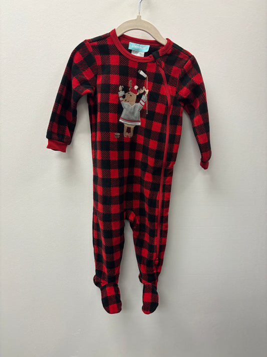 PEKKLE FLEECE 2 PIECE SLEEPER SET SIZE 12M