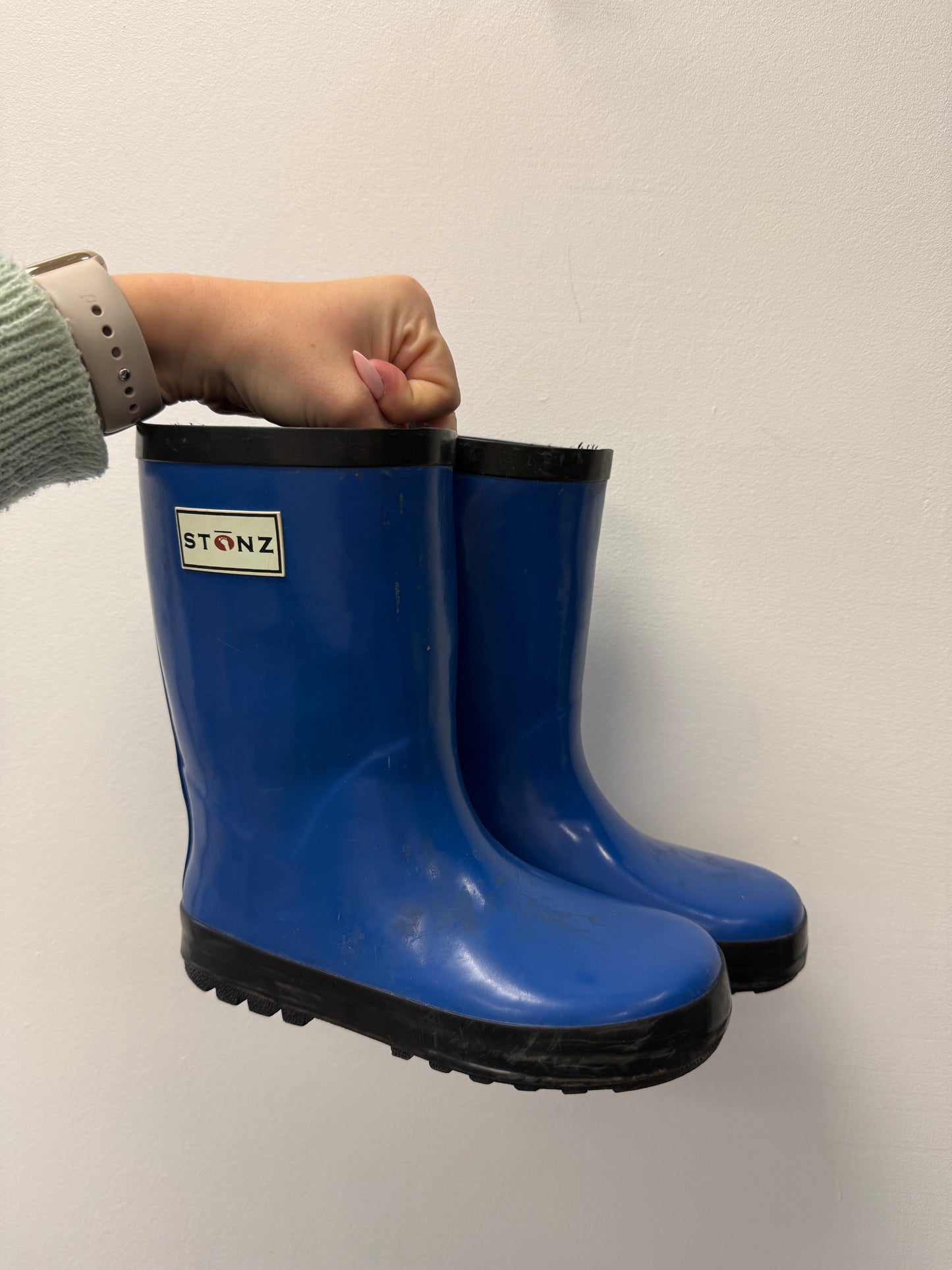STONZ BLUE GUMBOOTS SIZE 13