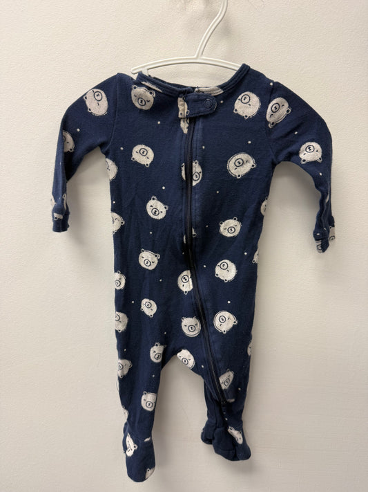 JOE FRESH BEAR SLEEPER SIZE 3-6M