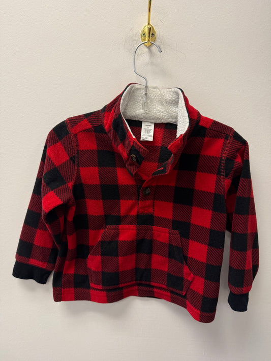CARTERS PLAID PULLOVER SIZE 3T