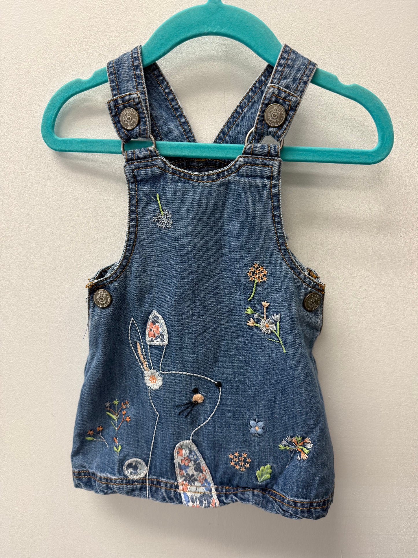 DENIM BUNNY SKIRTALL SIZE 3-6M