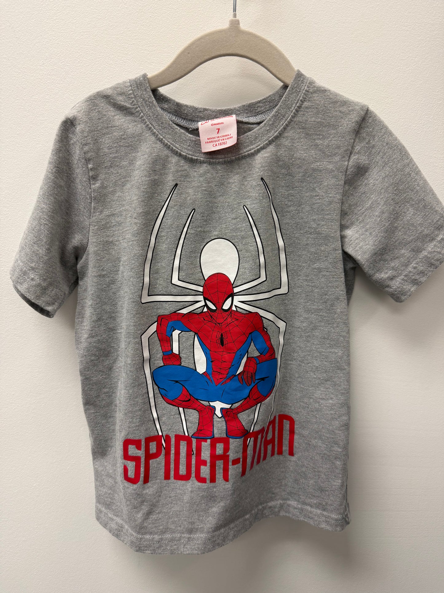 SPIDER MAN SHIRT SIZE 7