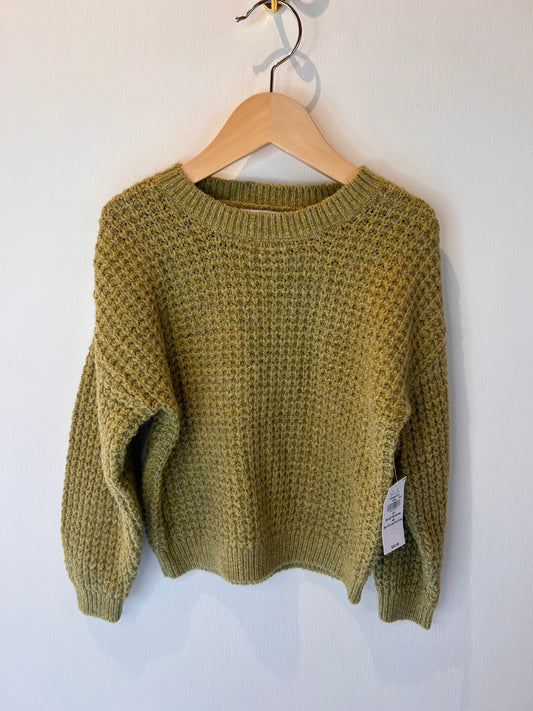 OLD NAVY NEW GREEN KNIT SWEATER 4T