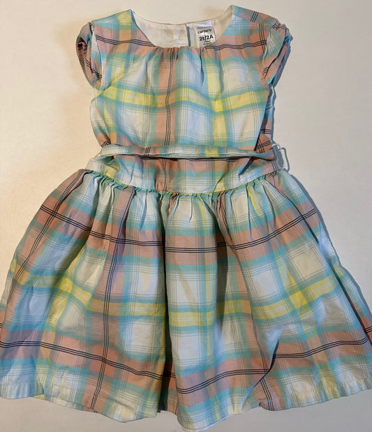 Carter's, Pastel Plaid Dress - Size 2T