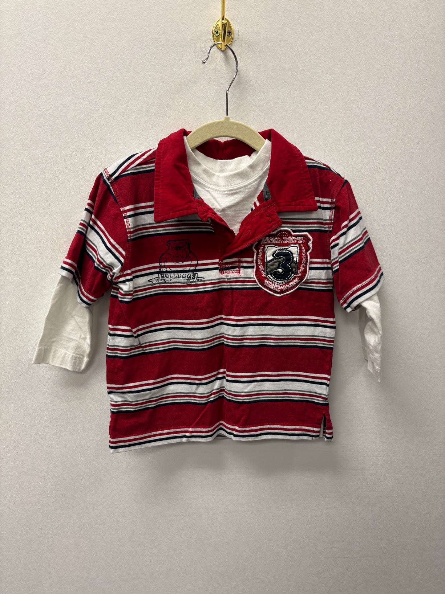 CHEROKEE BULLDOGS LONG SLEEVE SIZE 4T