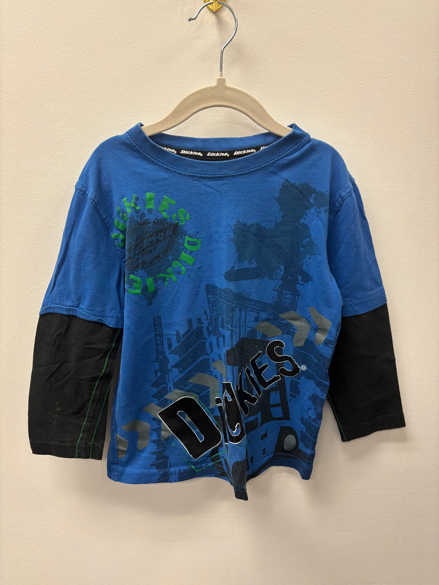 DICKIES BLUE LONG SLEEVE SIZE 5T