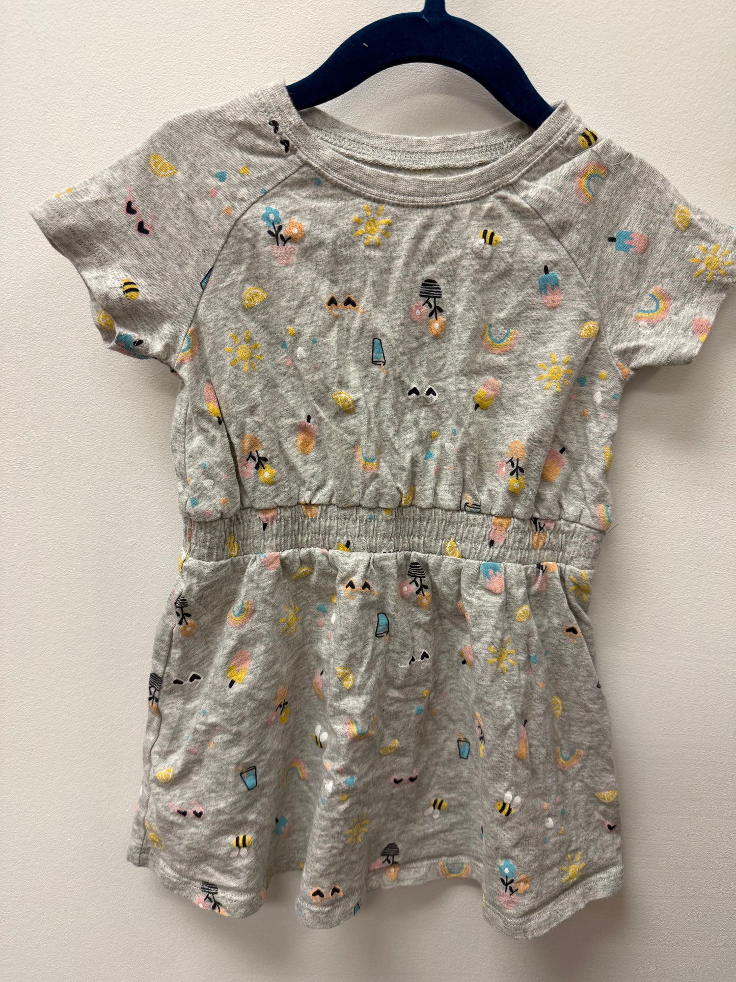 GEORGE RAINBOW DRESS SIZE 18-24M