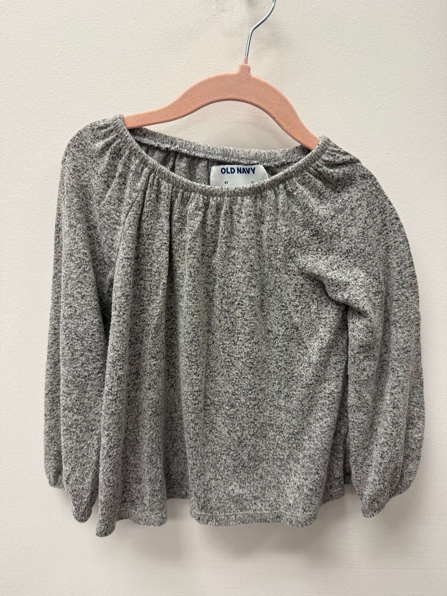 OLD NAVY GREY LONG SLEEVE SIZE 3T