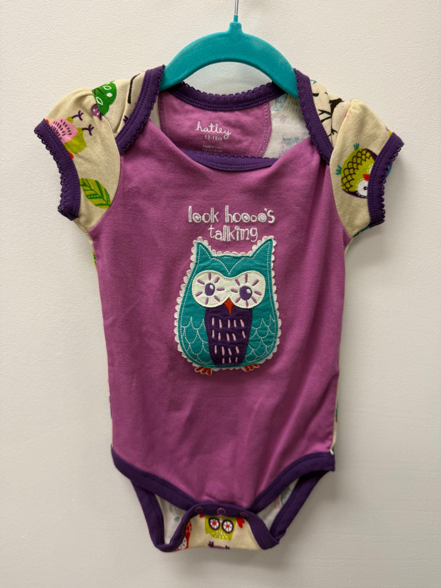 HATLEY ONESIE SIZE 12-18M