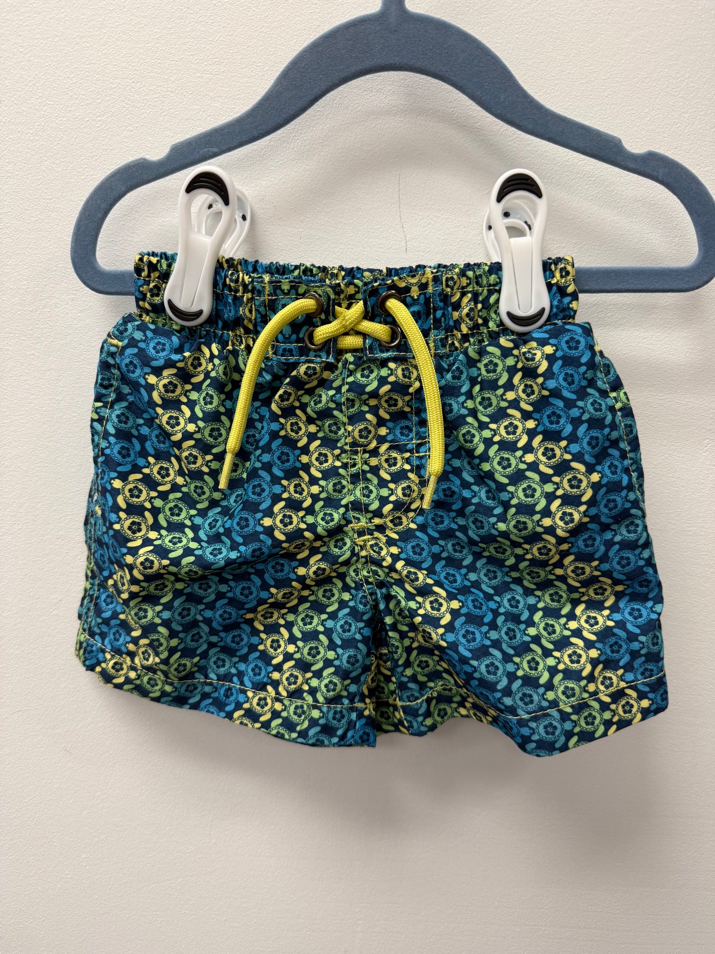 BEACH BROS TURTLE SWIM SHORTS SIZE 2T