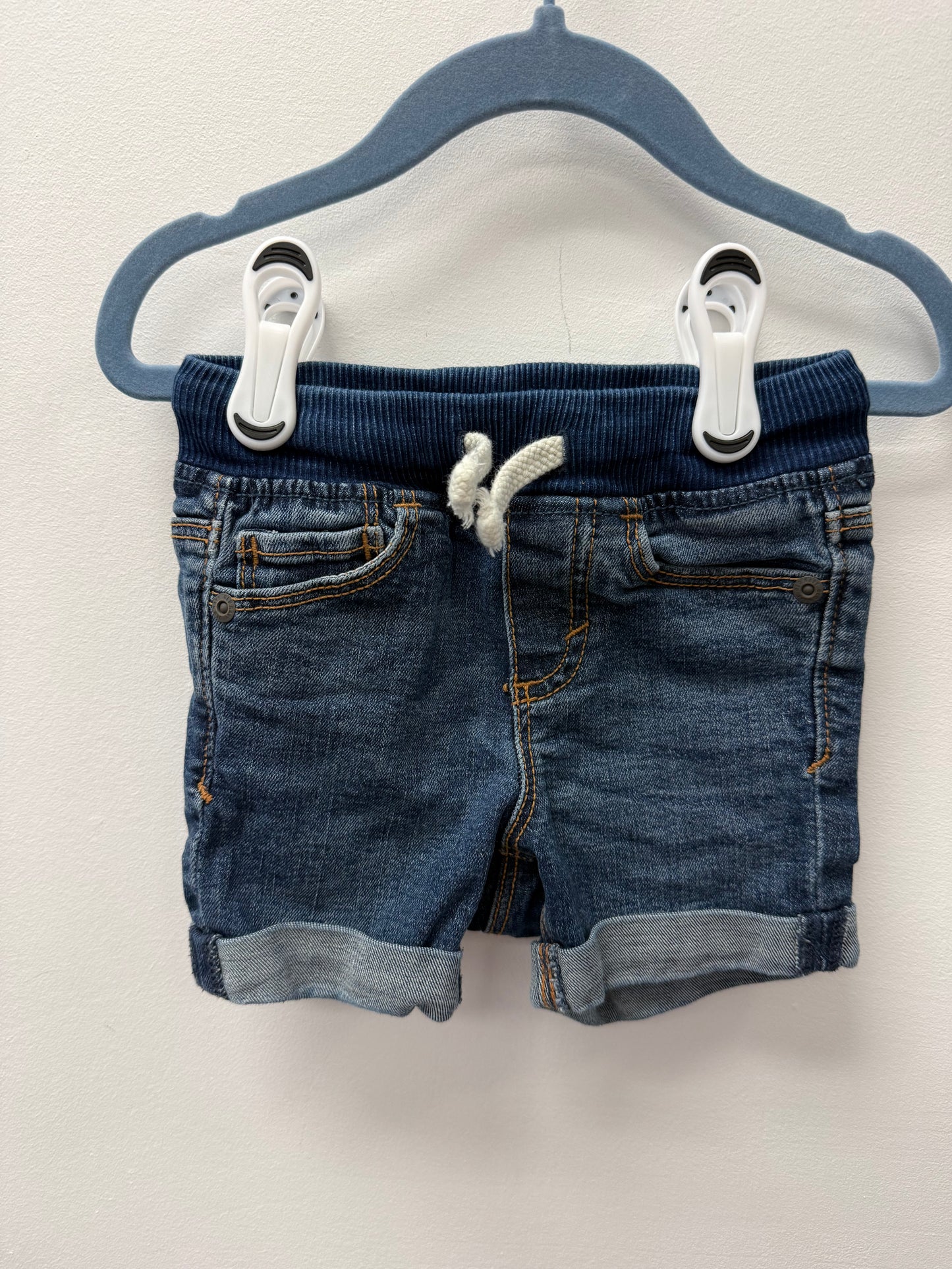 OLD NAVY STRETCHY WAIST BAND SHORTS SIZE 12-18M