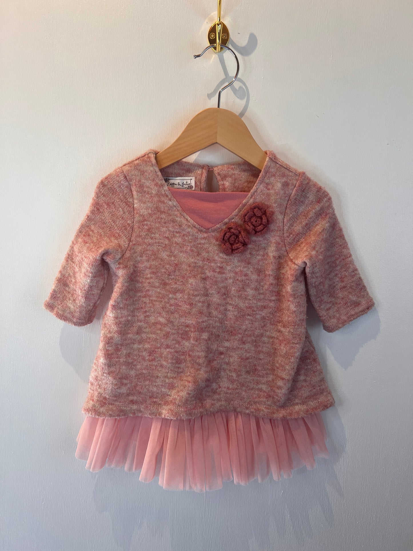 Pippa & Julie, Pink Sweater Dress - Size 3T