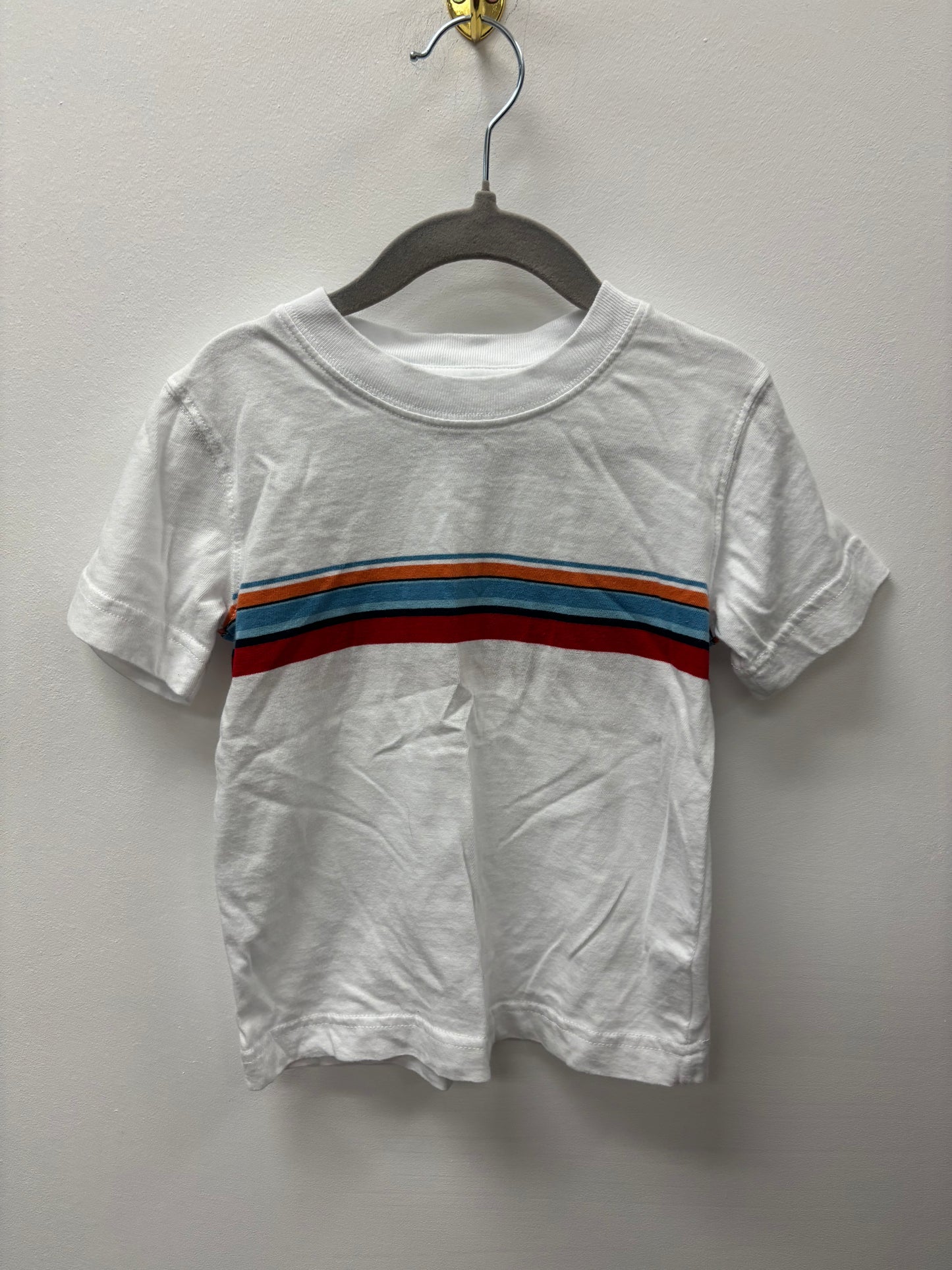 KLOZ FOR KIDS WHITE WITH STRIPS SHIRT SIZE 3T