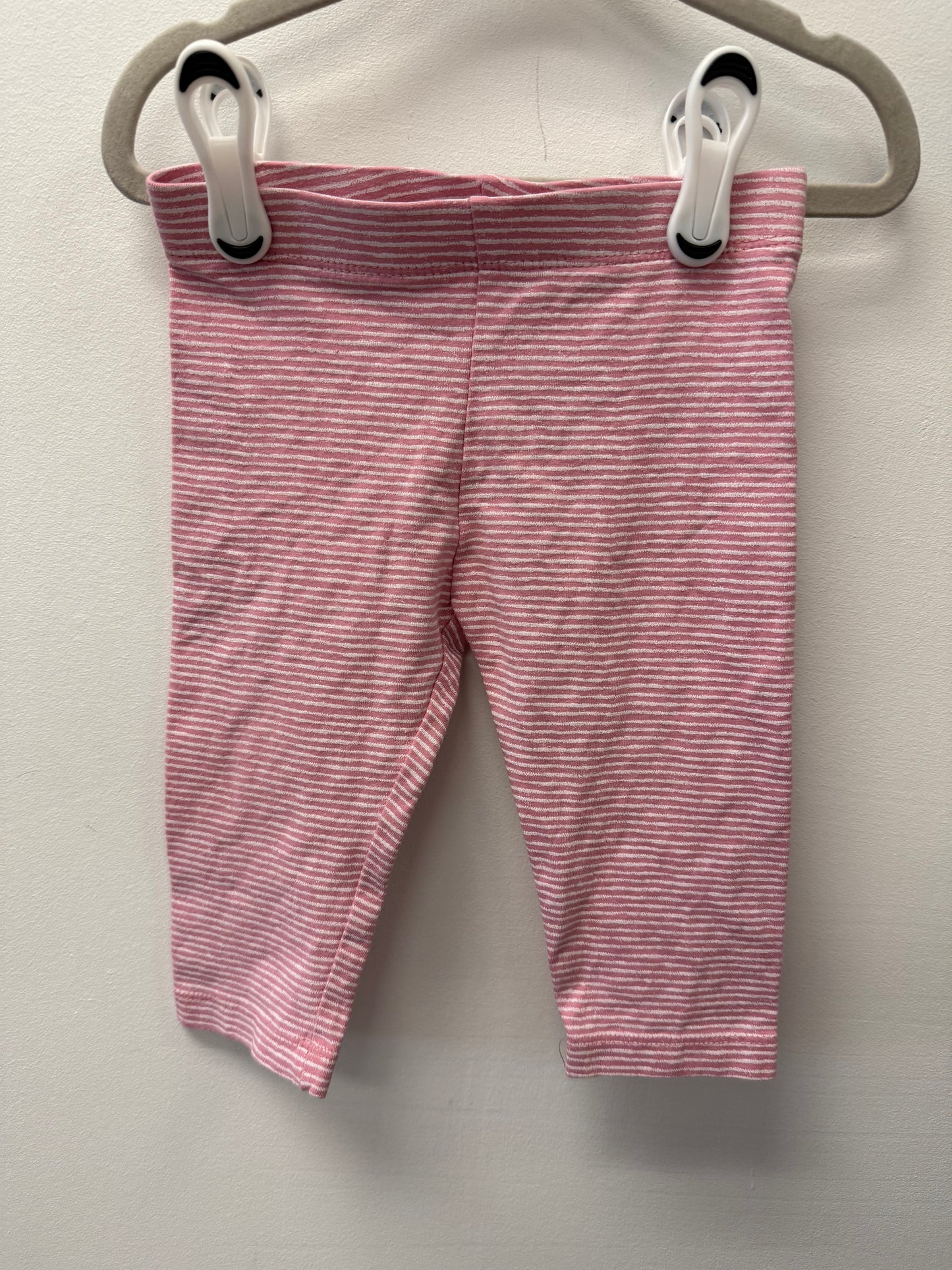 JOE FRESH PINK STRIPPED CAPRIS SIZE 3T