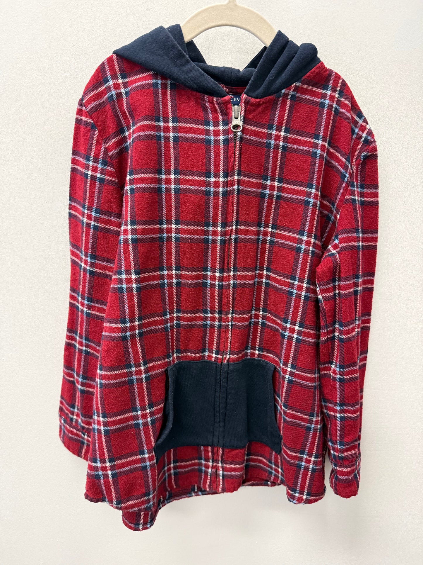 ANDY & EVAN PLAID SWEATER SIZE 8