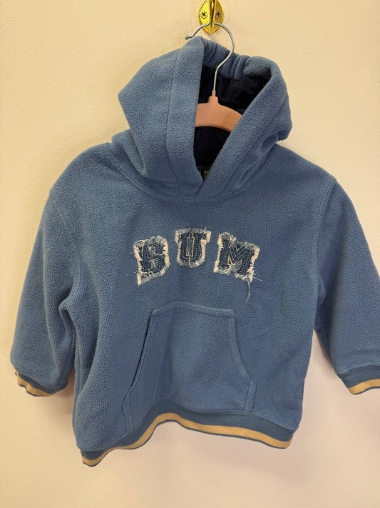 BUM EQUIPMENT FLEECE HOODIE SIZE 18M