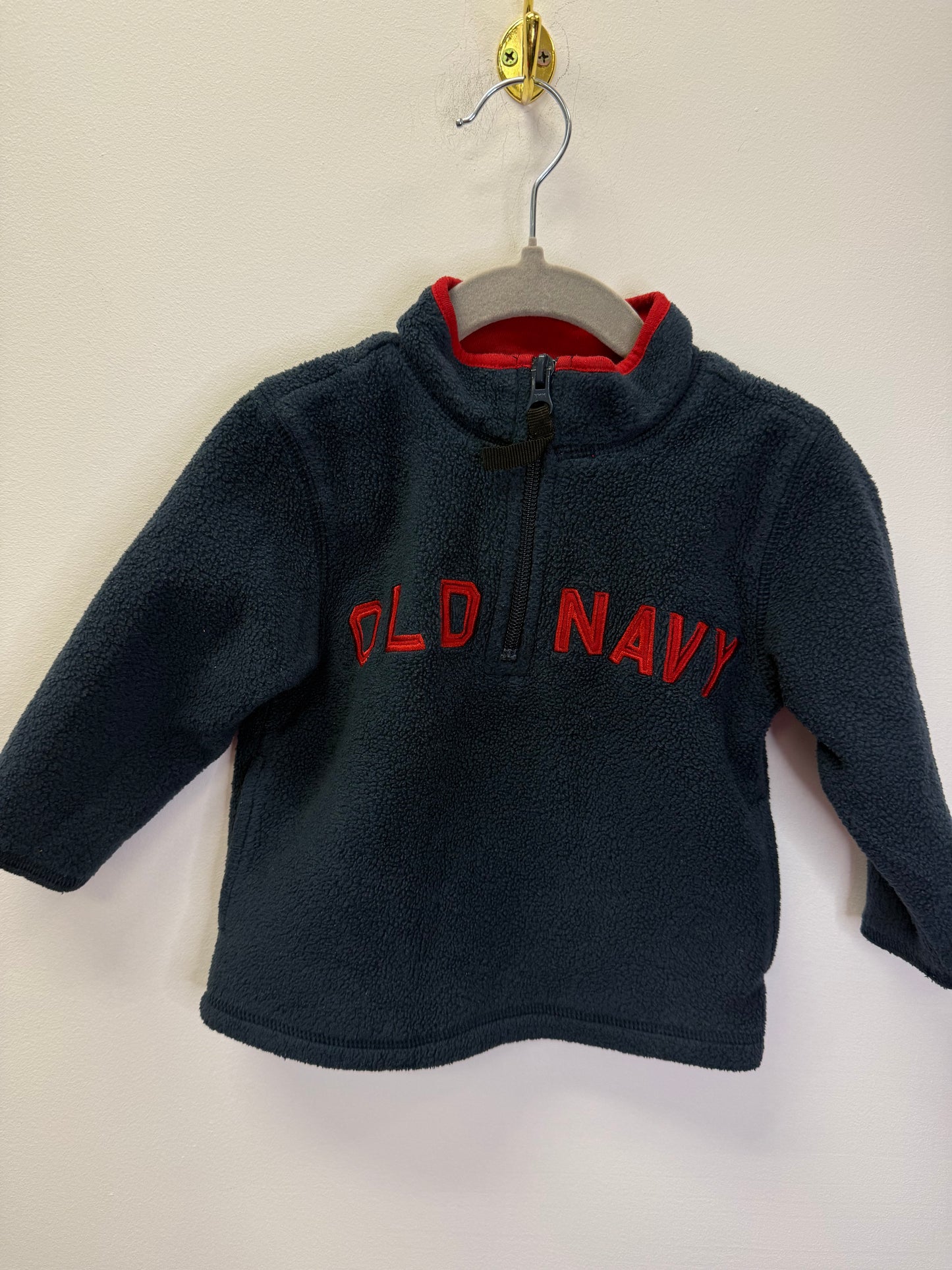 OLD NAVY QUARTER ZIP SIZE 12-18M