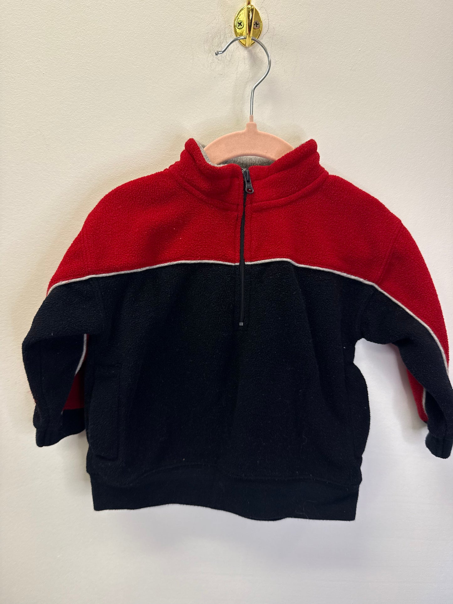 TEDDY'S CHOICE FLEECE QUARTER ZIP SIZE 18M