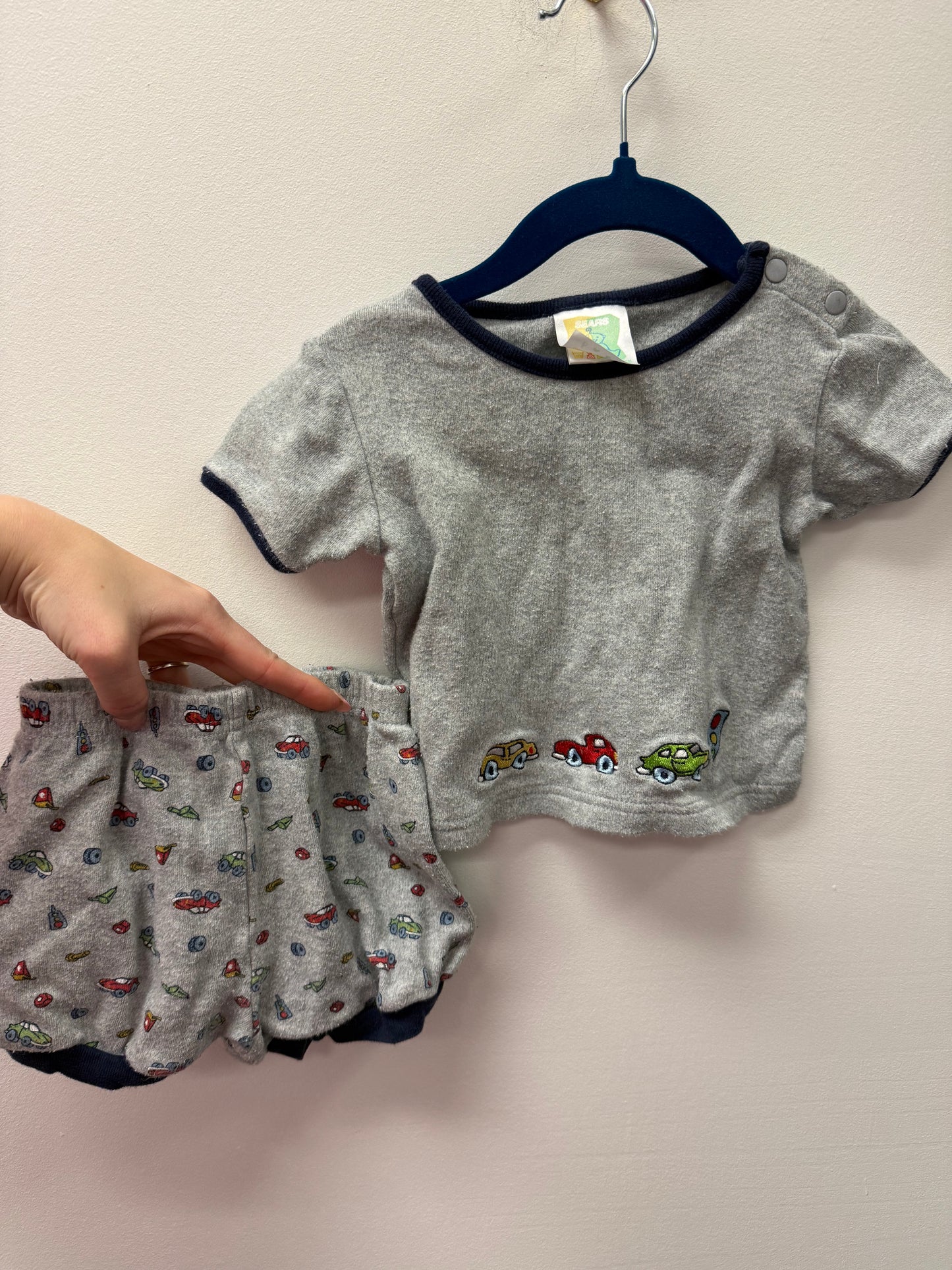 SEARS CARS PJ'S SIZE 9M