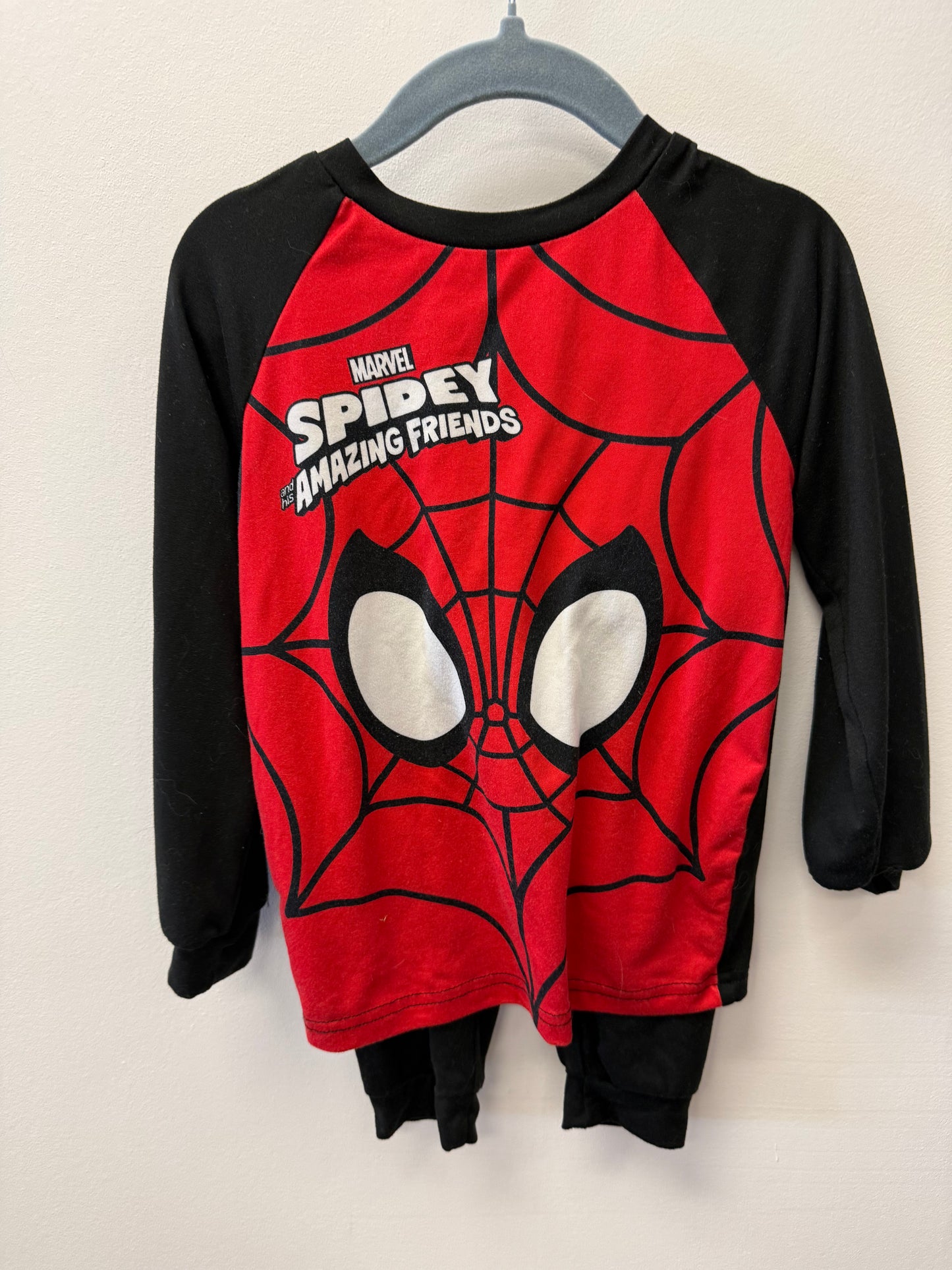 SPIDER MAN PJ SET SIZE 4T