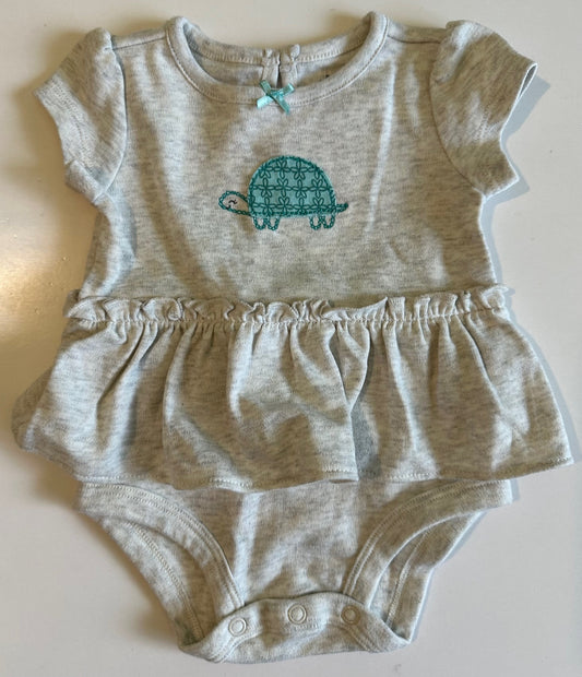 Child of Mine, Turtle Tutu Onesie - 0-3 Months