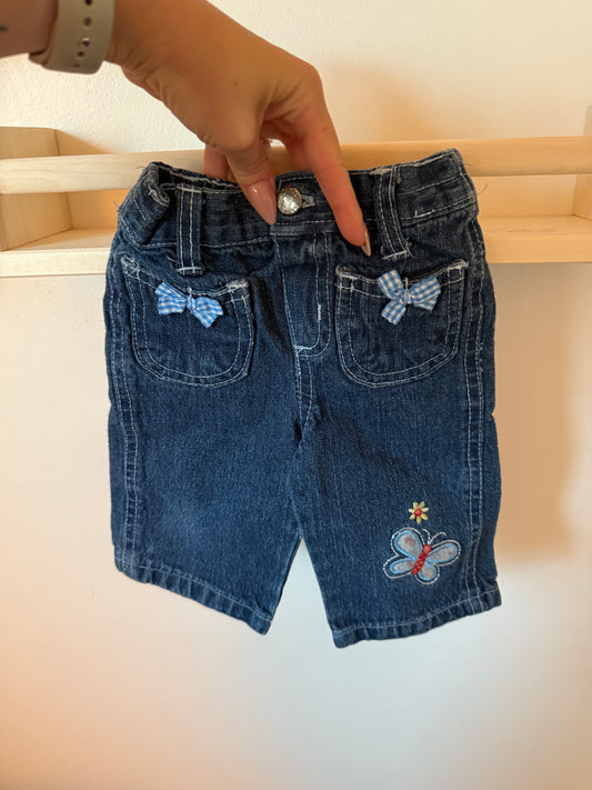 VINTAGE BOW POCKET JEAN 12M