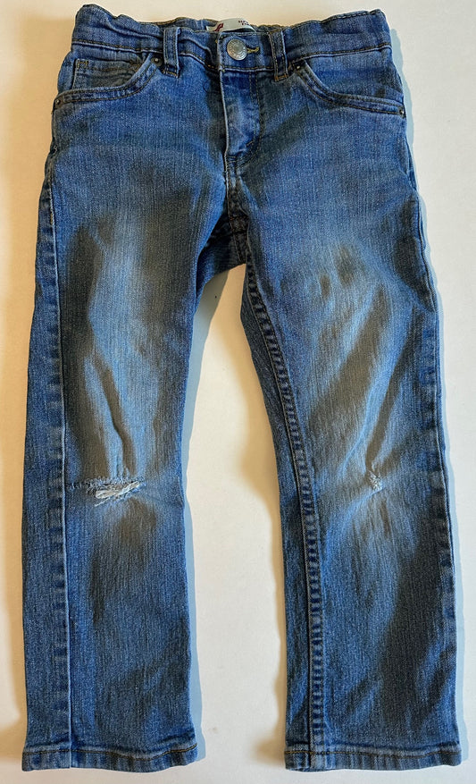 Levi's, Distressed Slim Jeans - Size 5 Reg.