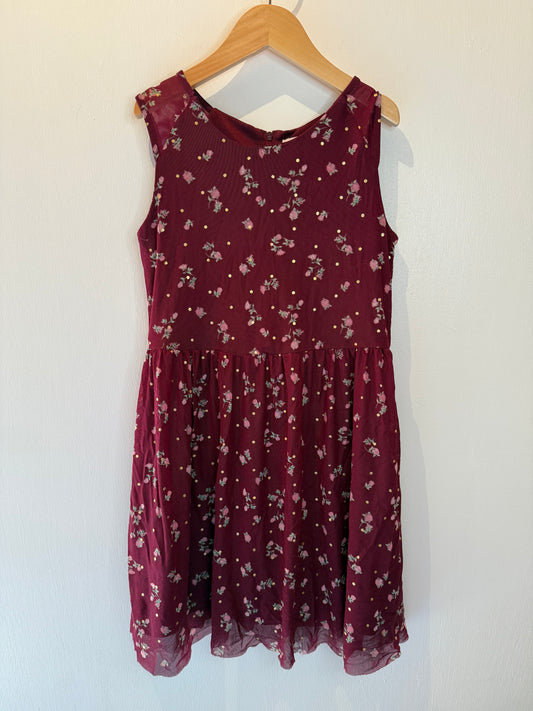 CHILDRENS PLACE ROSE DRESS SIZE 10
