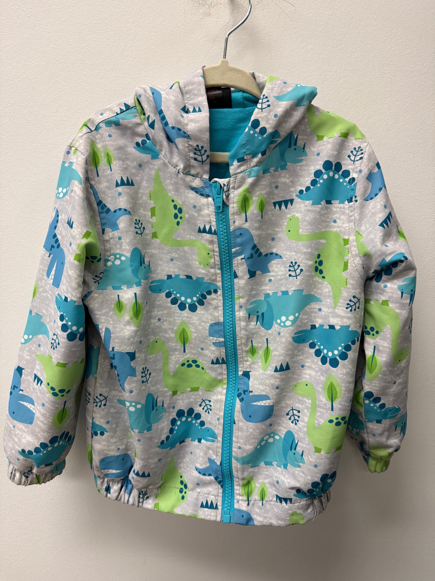 JARVIS ARCHER LINED DINO COAT SIZE 4T