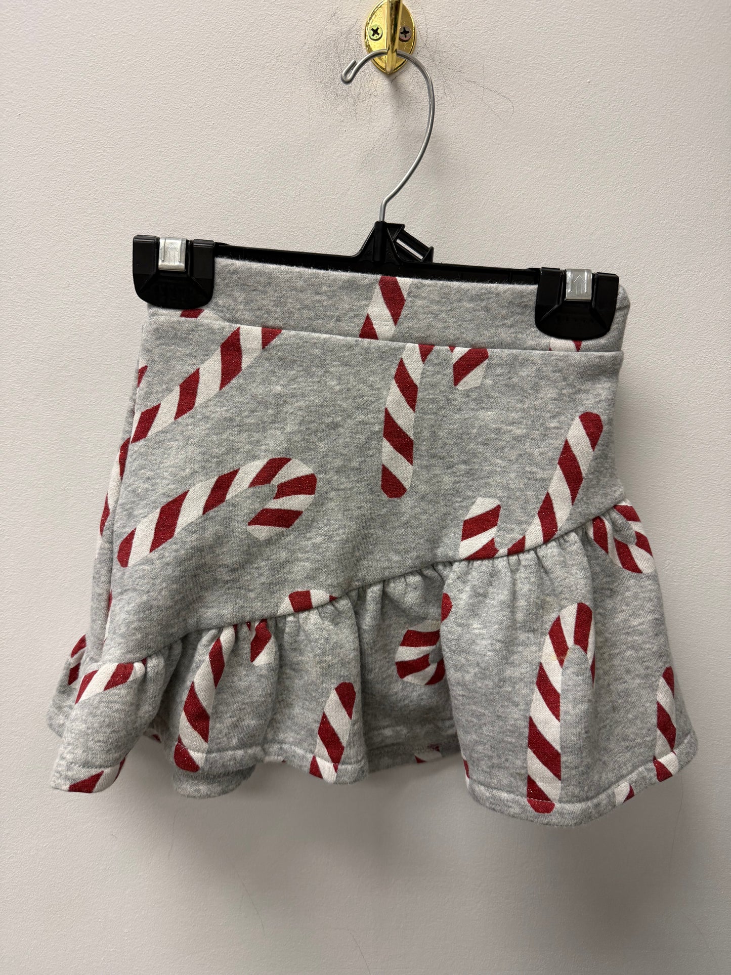 H&M CANDY CANE SKIRT SIZE 2-4T