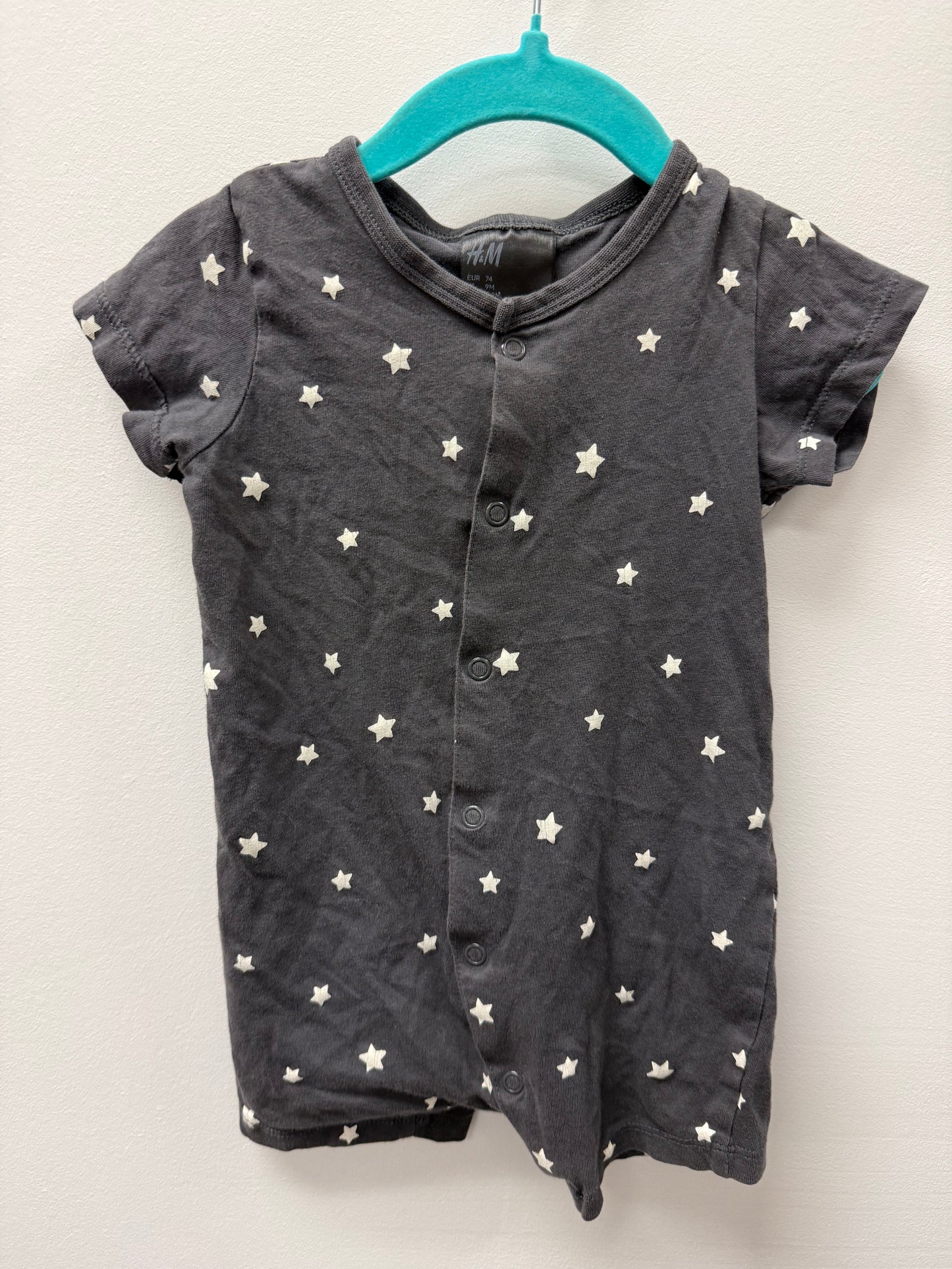 H&M STAR ROMPER SIZE 6-9M